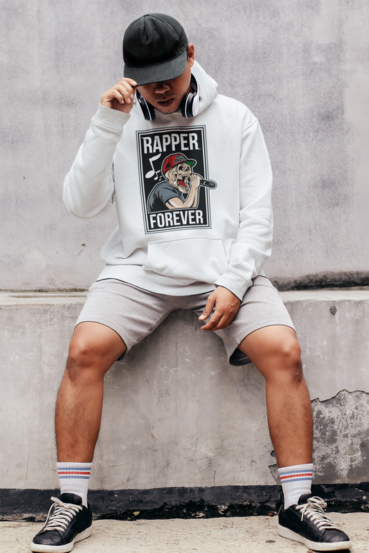 Rapper Forever Regular Cotton Hoodie