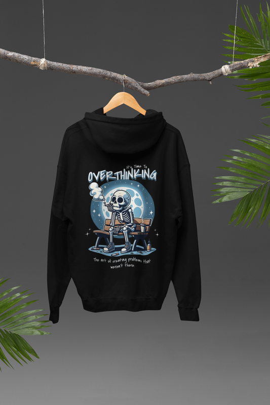 Overthinking Drop-Shoulder Hoodie